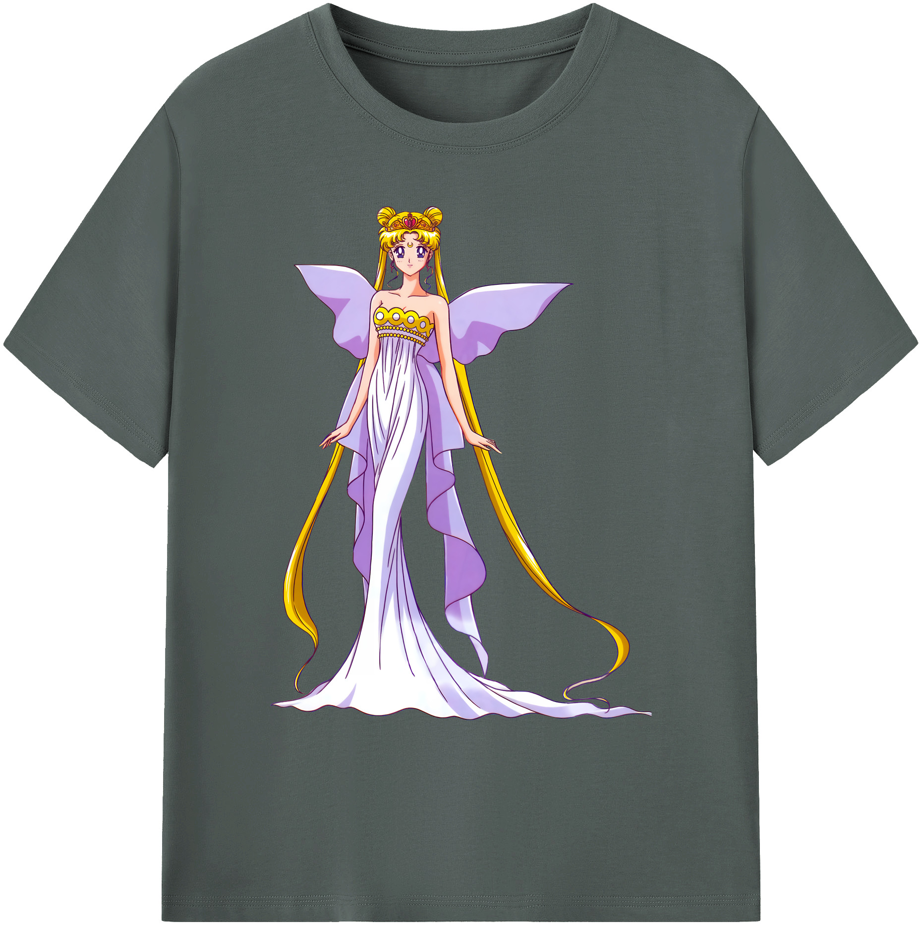 （画像用） 美少女戦士セーラームーン 愛野 美奈子 あいの みなこ Sailor Moon Aino Minako 綿100％ メンズ半袖Tシャツ｜肌触りやわらか＆通気性